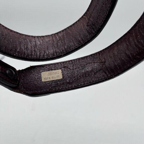 Full Grain Leather Belt Size 30 - Picture 4 of 6